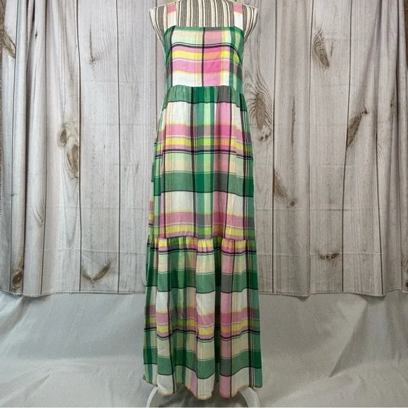 LOFT | Dresses | Loft Maxi Pocket Dress Plaid Strappy Tiered Flowy Dress Green Pink White Size Xs | Poshmark LOFT | Dresses | Loft Maxi Pocket Dress Plaid Strappy Tiered Flowy Dress Green Pink White Size Xs | Poshmark